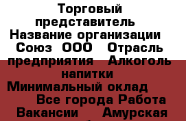 Торговый представитель › Название организации ­ Союз, ООО › Отрасль предприятия ­ Алкоголь, напитки › Минимальный оклад ­ 75 000 - Все города Работа » Вакансии   . Амурская обл.